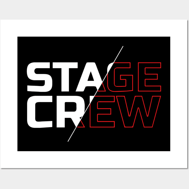 Stage Crew Wall Art by dentikanys